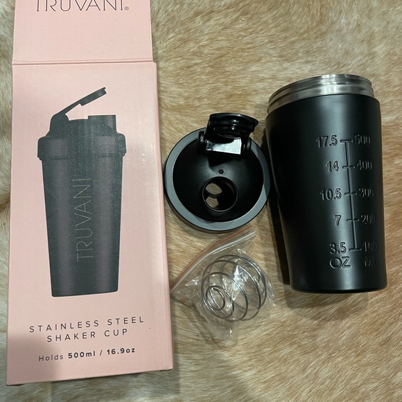 Stainless Steel Shaker Cup - black- brand new in box - Picture 3 of 5